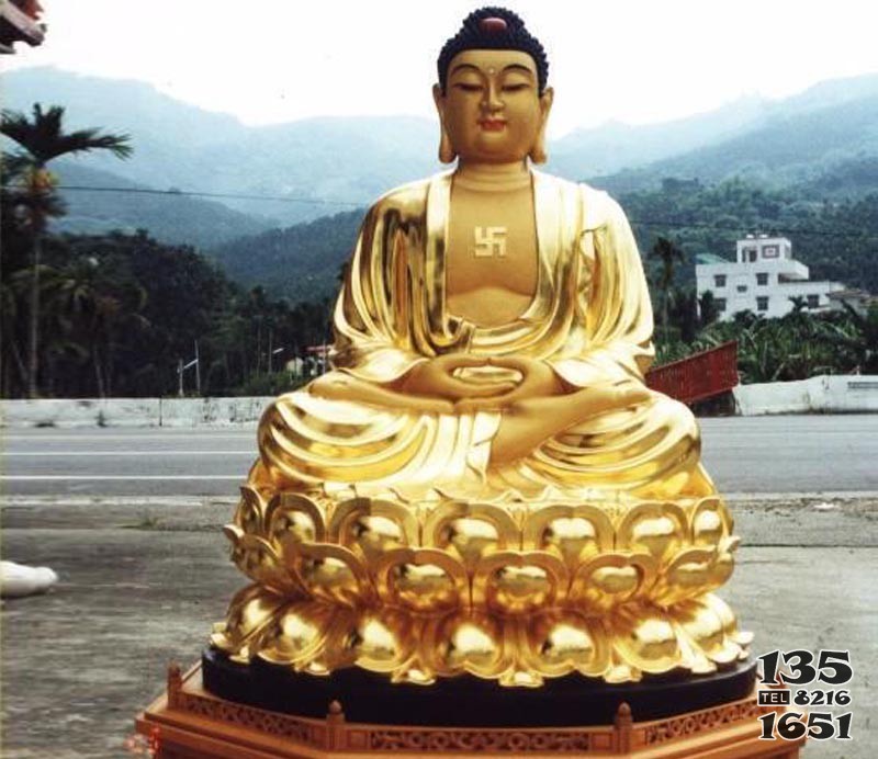 佛像纯铜雕像寺庙供奉大型佛像厂家图片