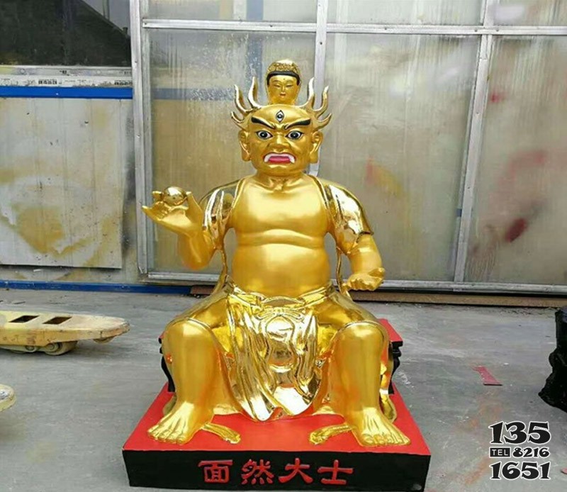 铜雕佛像菩萨寺庙雕塑厂家制作图片